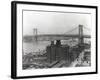 Williamsburg Bridge-null-Framed Photographic Print