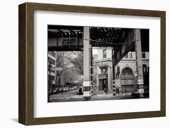 Williamsburg, Brooklyn, New York, USA, Broadway corner Havemeyer Street, echo drugs-Andrea Lang-Framed Photographic Print