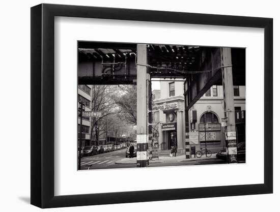 Williamsburg, Brooklyn, New York, USA, Broadway corner Havemeyer Street, echo drugs-Andrea Lang-Framed Photographic Print