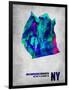 Williamsburg Brooklyn New York-NaxArt-Framed Art Print