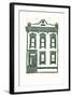 Williamsburg Building 1 (Manhattan Ave. between Jackson and Withers)-live from bklyn-Framed Art Print