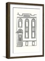Williamsburg Building 2 (199 Maujer Street)-live from bklyn-Framed Art Print
