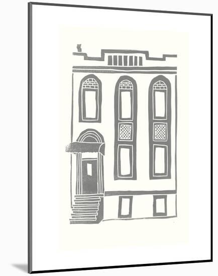 Williamsburg Building 2 (199 Maujer Street)-live from bklyn-Mounted Art Print