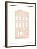 Williamsburg Building 3 (Queen Anne)-live from bklyn-Framed Art Print