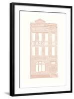 Williamsburg Building 3 (Queen Anne)-live from bklyn-Framed Art Print