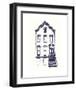 Williamsburg Building 5 (Next Door on Maujer)-live from bklyn-Framed Art Print