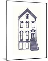 Williamsburg Building 5 (Next Door on Maujer)-live from bklyn-Mounted Art Print