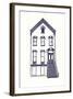 Williamsburg Building 5 (Next Door on Maujer)-live from bklyn-Framed Art Print