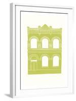 Williamsburg Building 6 (Lorimer below Grand Ave.)-live from bklyn-Framed Art Print