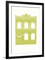 Williamsburg Building 6 (Lorimer below Grand Ave.)-live from bklyn-Framed Art Print