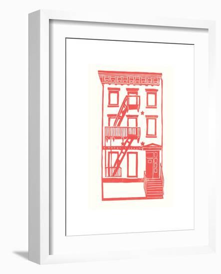 Williamsburg Building 7 (S. 4th and Driggs Ave.)-live from bklyn-Framed Giclee Print
