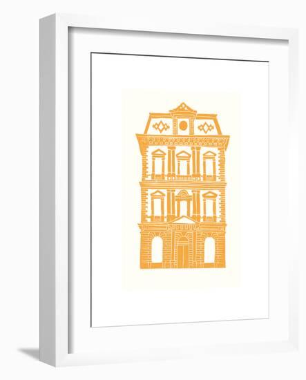 Williamsburg Building 8 (Kings County Savings Bank)-live from bklyn-Framed Giclee Print