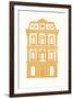 Williamsburg Building 8 (Kings County Savings Bank)-live from bklyn-Framed Art Print