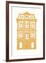 Williamsburg Building 8 (Kings County Savings Bank)-live from bklyn-Framed Art Print