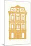 Williamsburg Building 8 (Kings County Savings Bank)-live from bklyn-Mounted Art Print