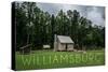 Williamsburg, Virginia - Cabin-Lantern Press-Stretched Canvas