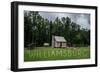 Williamsburg, Virginia - Cabin-Lantern Press-Framed Art Print