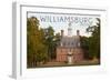 Williamsburg, Virginia - Governors Palace Front View-Lantern Press-Framed Art Print