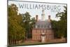 Williamsburg, Virginia - Governors Palace Front View-Lantern Press-Mounted Art Print