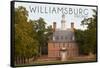 Williamsburg, Virginia - Governors Palace Front View-Lantern Press-Framed Stretched Canvas