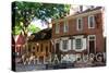 Williamsburg, Virginia - Main Steet View-Lantern Press-Stretched Canvas