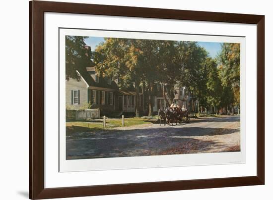 Williamsburg-Grant Romney Clawson-Framed Collectable Print