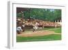 Williamsport, Pennsylvania - Kids Playing Little League Baseball-Lantern Press-Framed Art Print