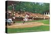 Williamsport, Pennsylvania - Kids Playing Little League Baseball-Lantern Press-Stretched Canvas