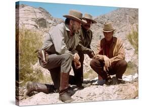 Willie Boy Tell Them Willie Boy Is Here by Abraham Polonsky with Robert Redford, 1969 (photo)-null-Stretched Canvas