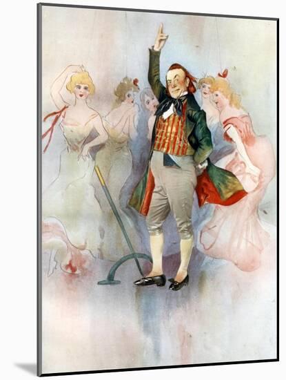 Willie Edouin in La Poupee, C1902-Ellis & Walery-Mounted Giclee Print