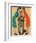 "Willie Gillis at the U.S.O.", February 7,1942-Norman Rockwell-Framed Premium Giclee Print