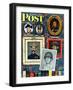 "Willie Gillis Generations" Saturday Evening Post Cover, September 16,1944-Norman Rockwell-Framed Giclee Print