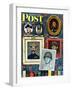 "Willie Gillis Generations" Saturday Evening Post Cover, September 16,1944-Norman Rockwell-Framed Giclee Print