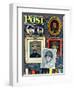 "Willie Gillis Generations" Saturday Evening Post Cover, September 16,1944-Norman Rockwell-Framed Giclee Print