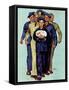 "Willie Gillis' Package from Home", October 4,1941-Norman Rockwell-Framed Stretched Canvas