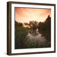 Willie Lott's Cottage, Flatford-null-Framed Photographic Print