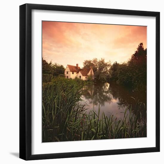 Willie Lott's Cottage, Flatford-null-Framed Photographic Print