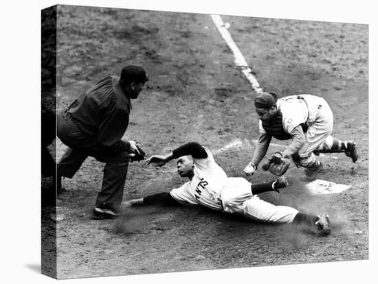 Willie Mays (1931- )-null-Stretched Canvas