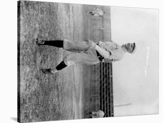 Willie Mitchell, Cleveland Indians, Baseball Photo - Cleveland, OH-Lantern Press-Stretched Canvas