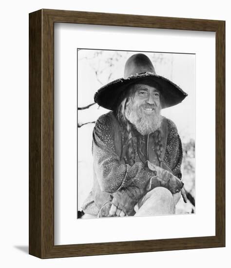 Willie Nelson, Barbarosa (1982)-null-Framed Photo