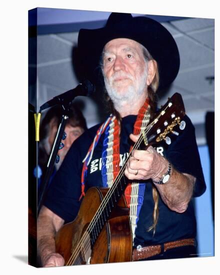 Willie Nelson-null-Stretched Canvas