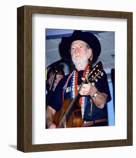 Willie Nelson-null-Framed Photo