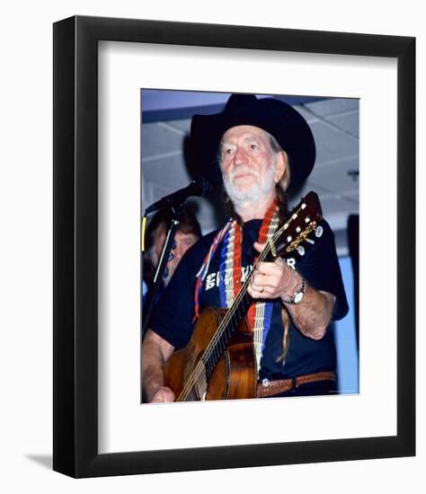 Willie Nelson-null-Framed Photo