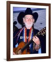 Willie Nelson-null-Framed Photo