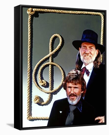 Willie Nelson-null-Framed Stretched Canvas