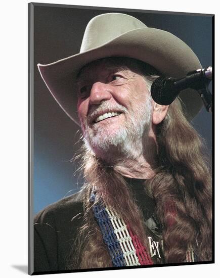 Willie Nelson-null-Mounted Photo