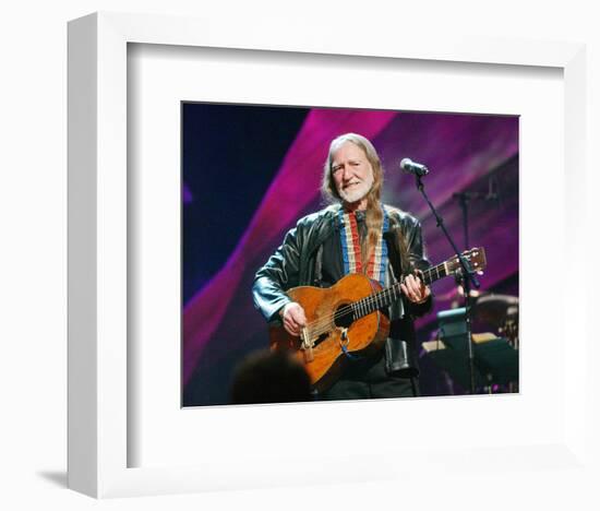 Willie Nelson-null-Framed Photo