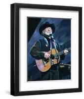 Willie Nelson-null-Framed Photo