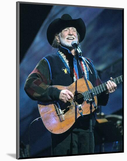 Willie Nelson-null-Mounted Photo