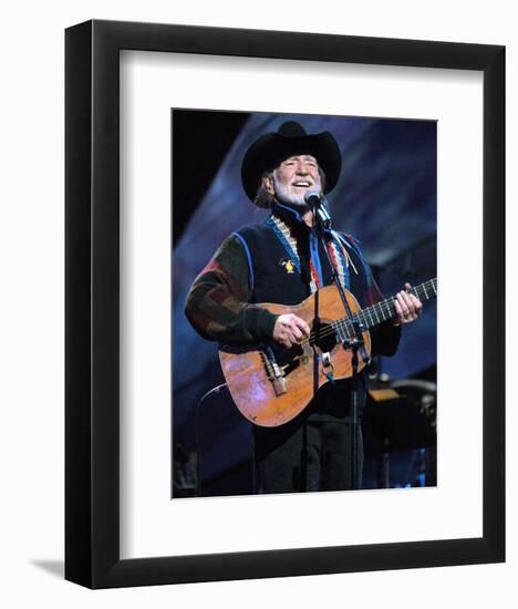 Willie Nelson-null-Framed Photo